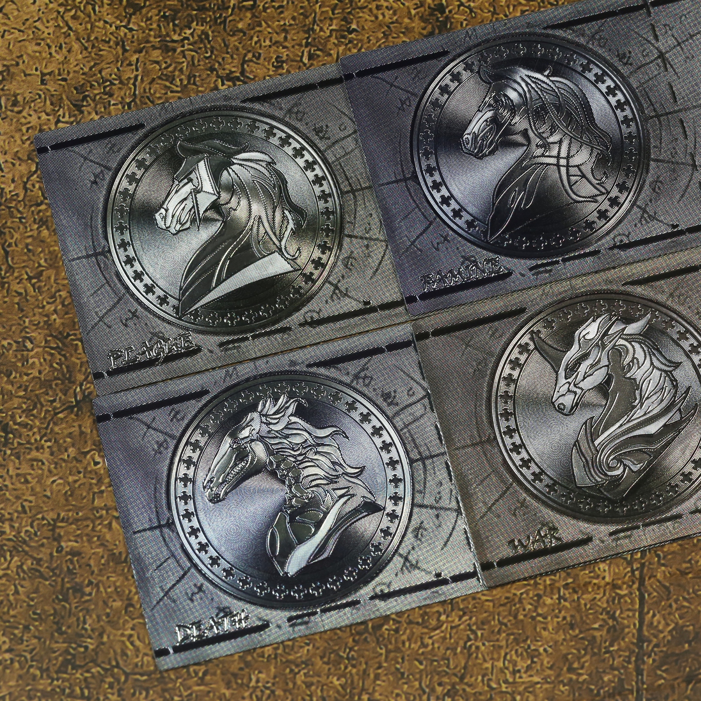 Four Horsemen of the Apocalypse Themed Bookmarks