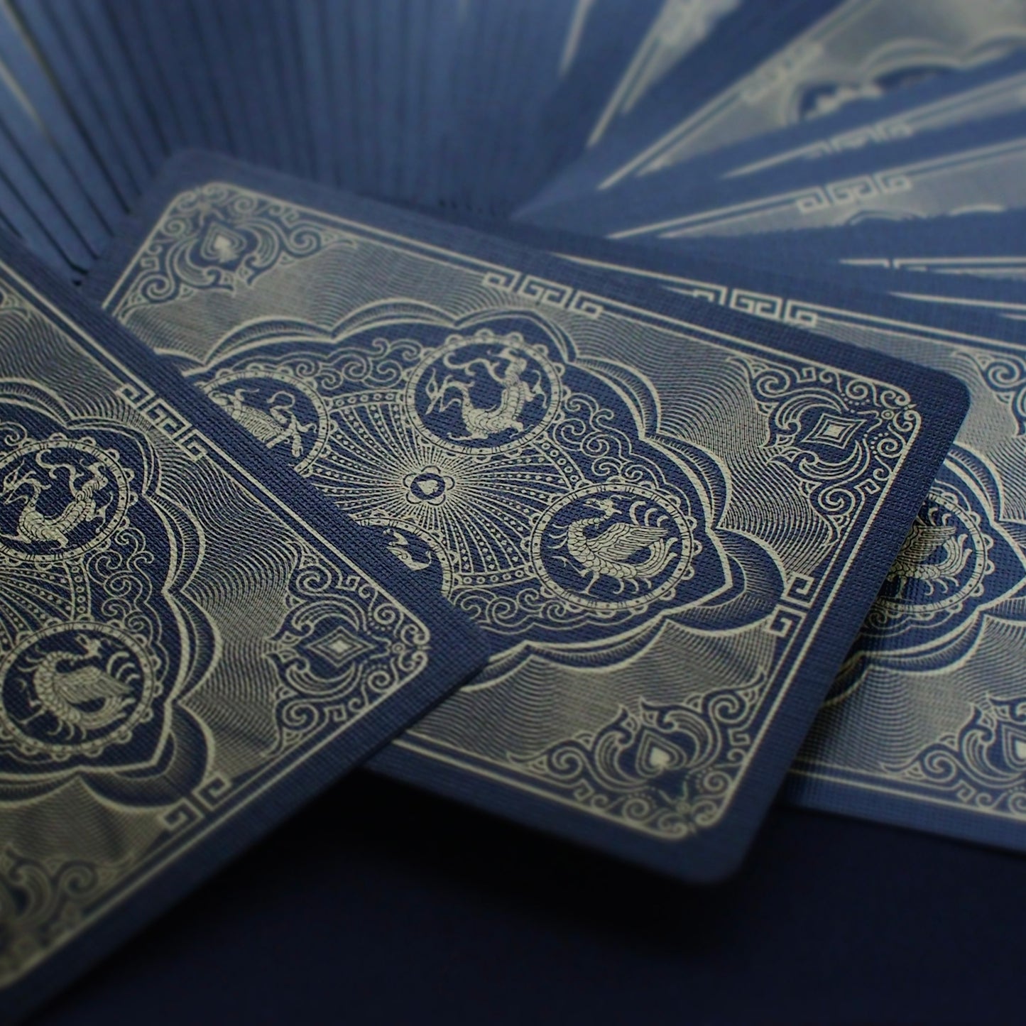 Tiger Versus Dragon Playing Cards