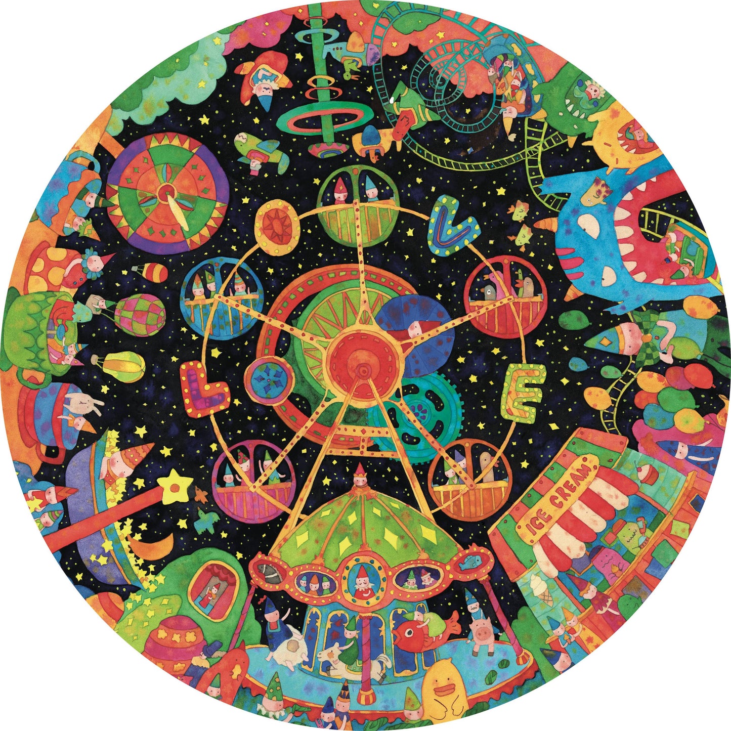 Pointed Hats Jigsaw Puzzles