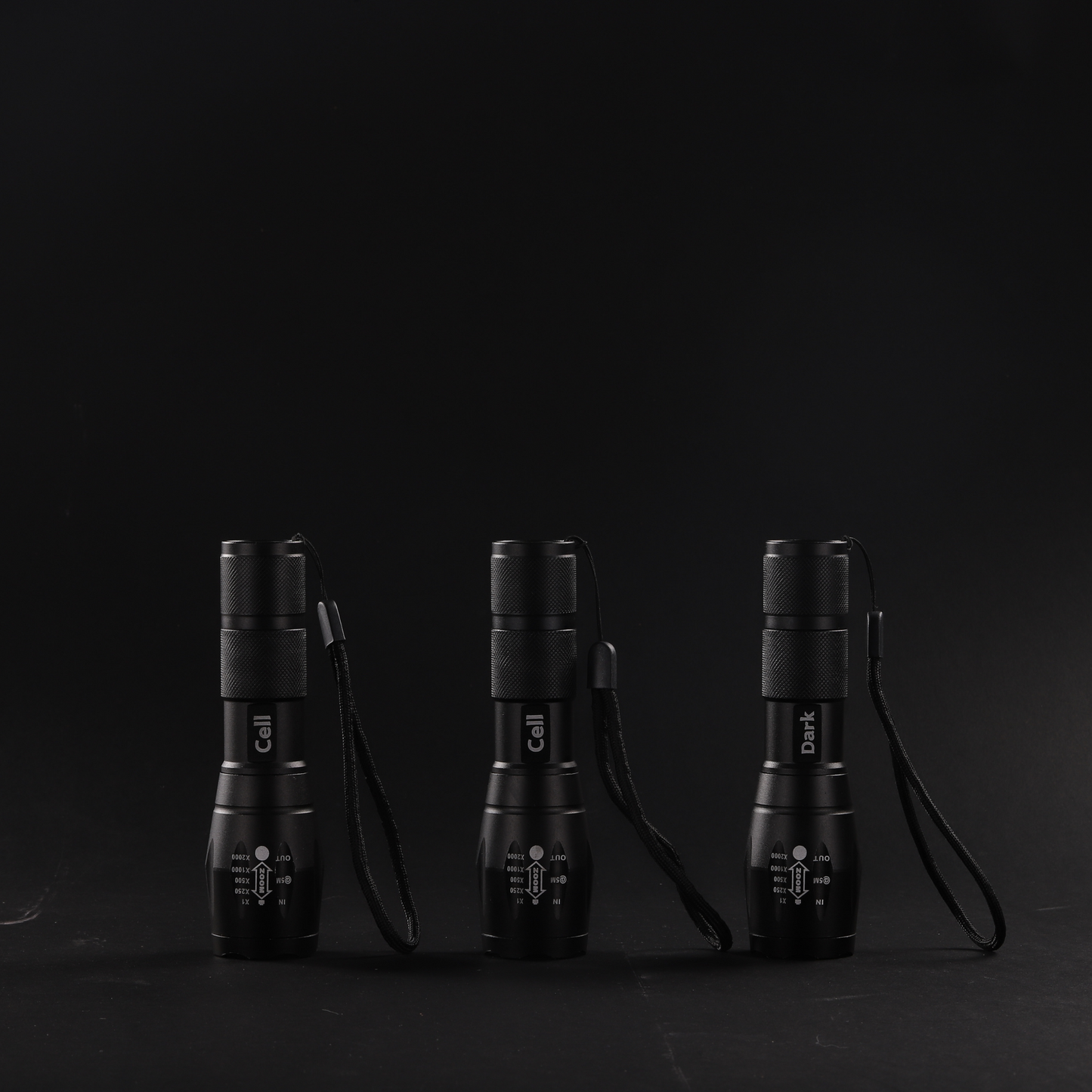 Zoomable Tactical UV Flashlight