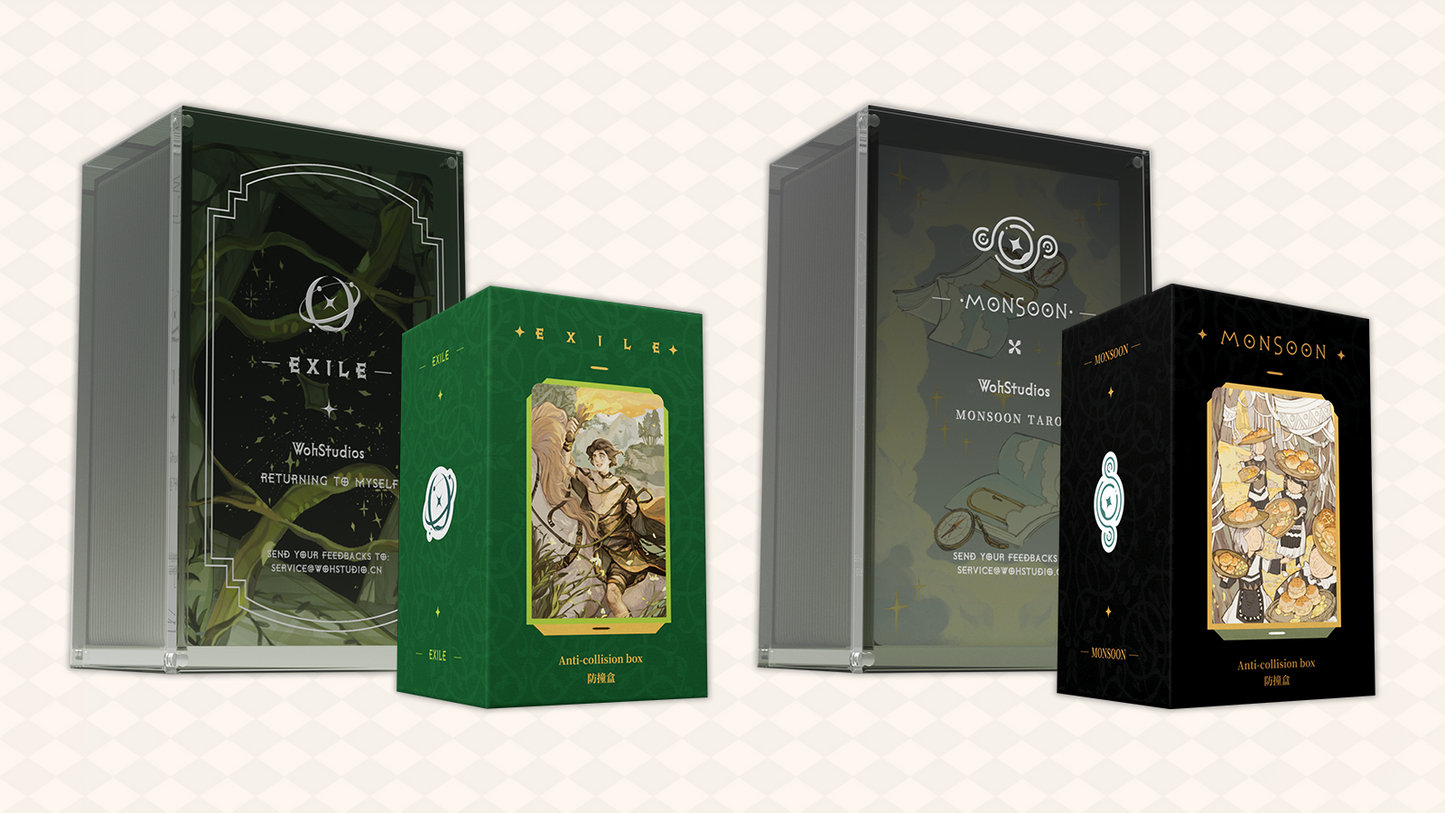 Exile Tarot & Monsoon Tarot Lenticular Editions