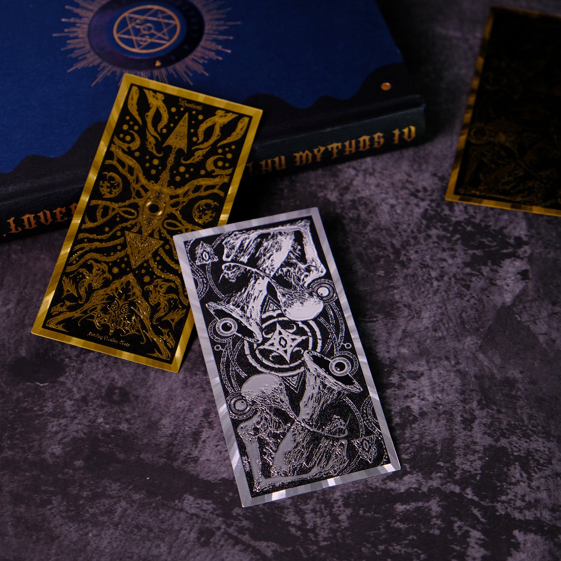 Bookworms from Shaggai Cthulhu Metal Book Corners – Vermilion