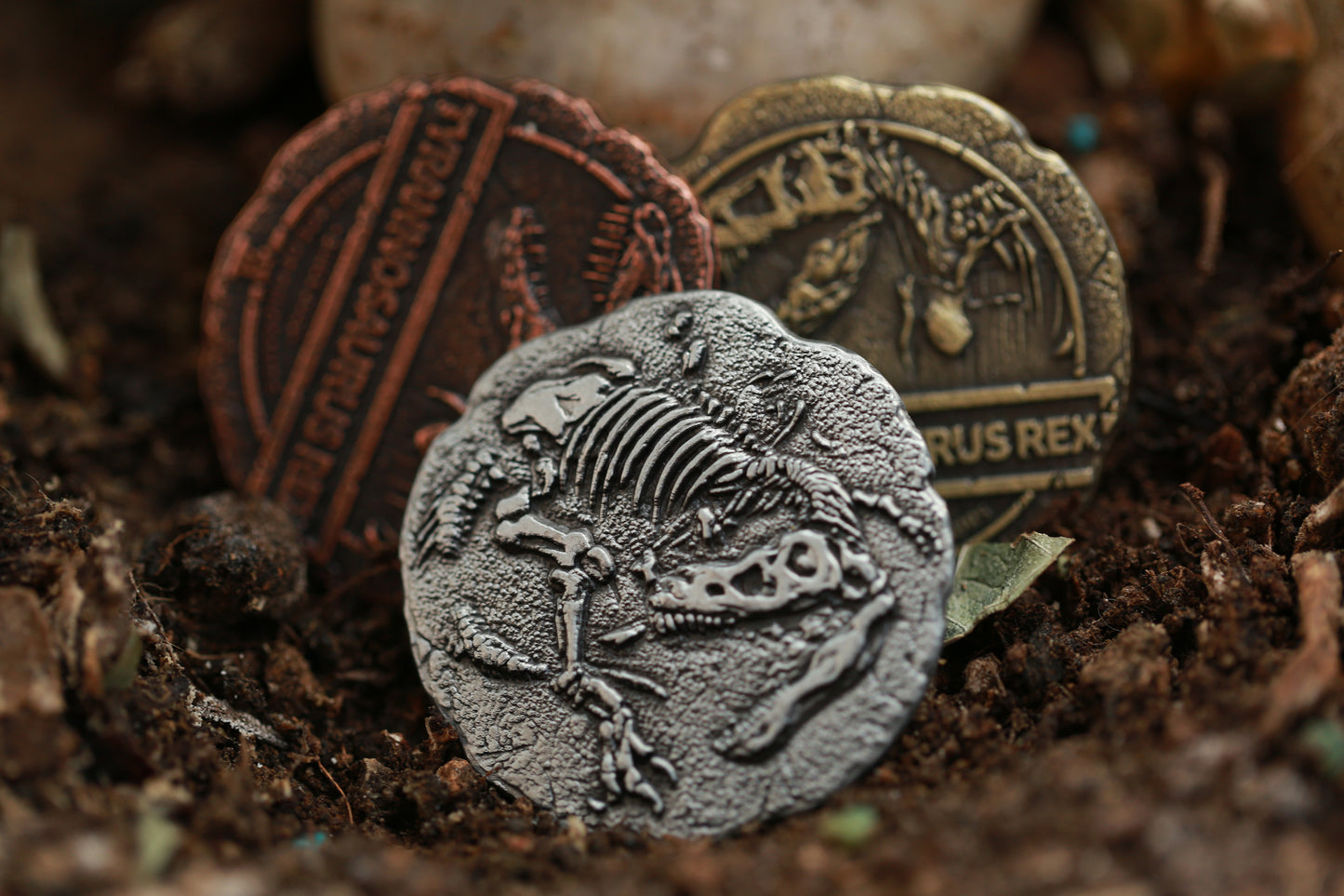 The Age of Dinosaurs Collectible Metal Coins