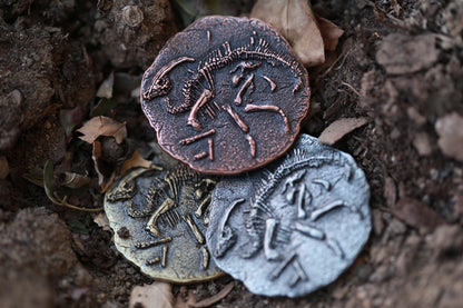 The Age of Dinosaurs Collectible Metal Coins