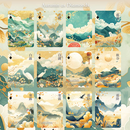 Solar Terms Playing Cards