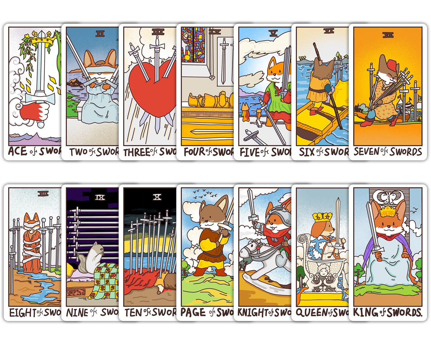 Fox Fairy Goddess Tarot
