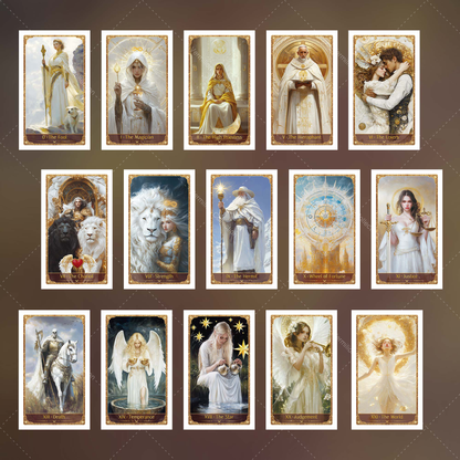 Golden Wheel Guardian Tarot