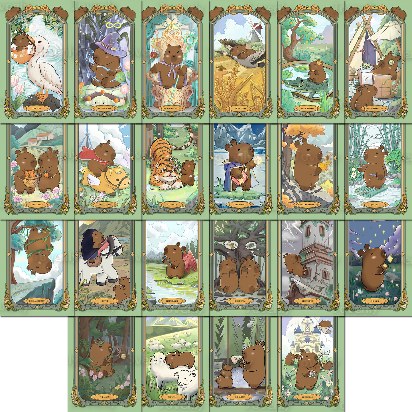 Capybara Tarot