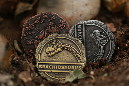 The Age of Dinosaurs Collectible Metal Coins