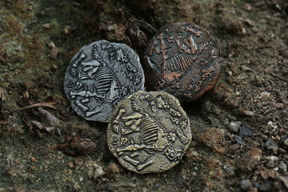 The Age of Dinosaurs Collectible Metal Coins