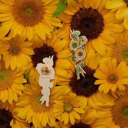 daparo Enamel Pins "Vincent's Garden"