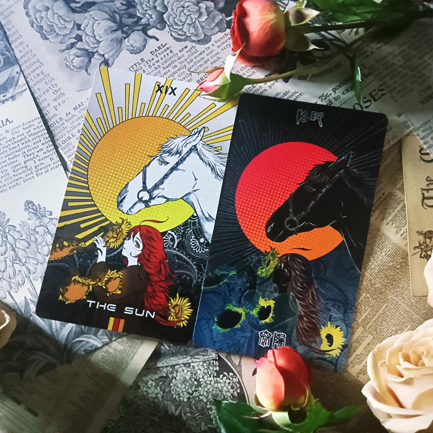 Invincible Flower Tarot