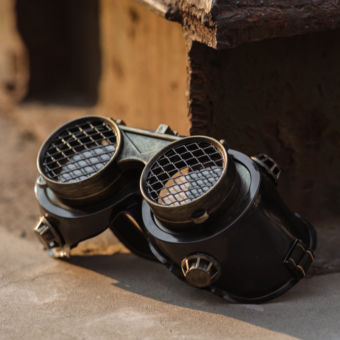 Handcrafted Steampunk Goggles "The Flyman" Mk. II