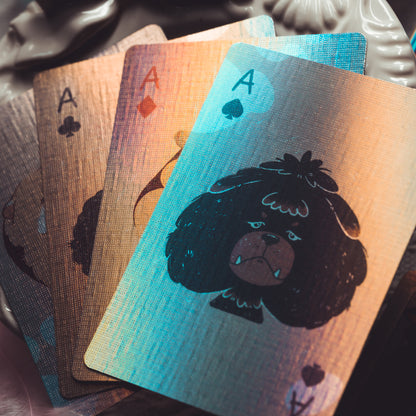 Naughty Dog & Liquid Cat Playing Cards