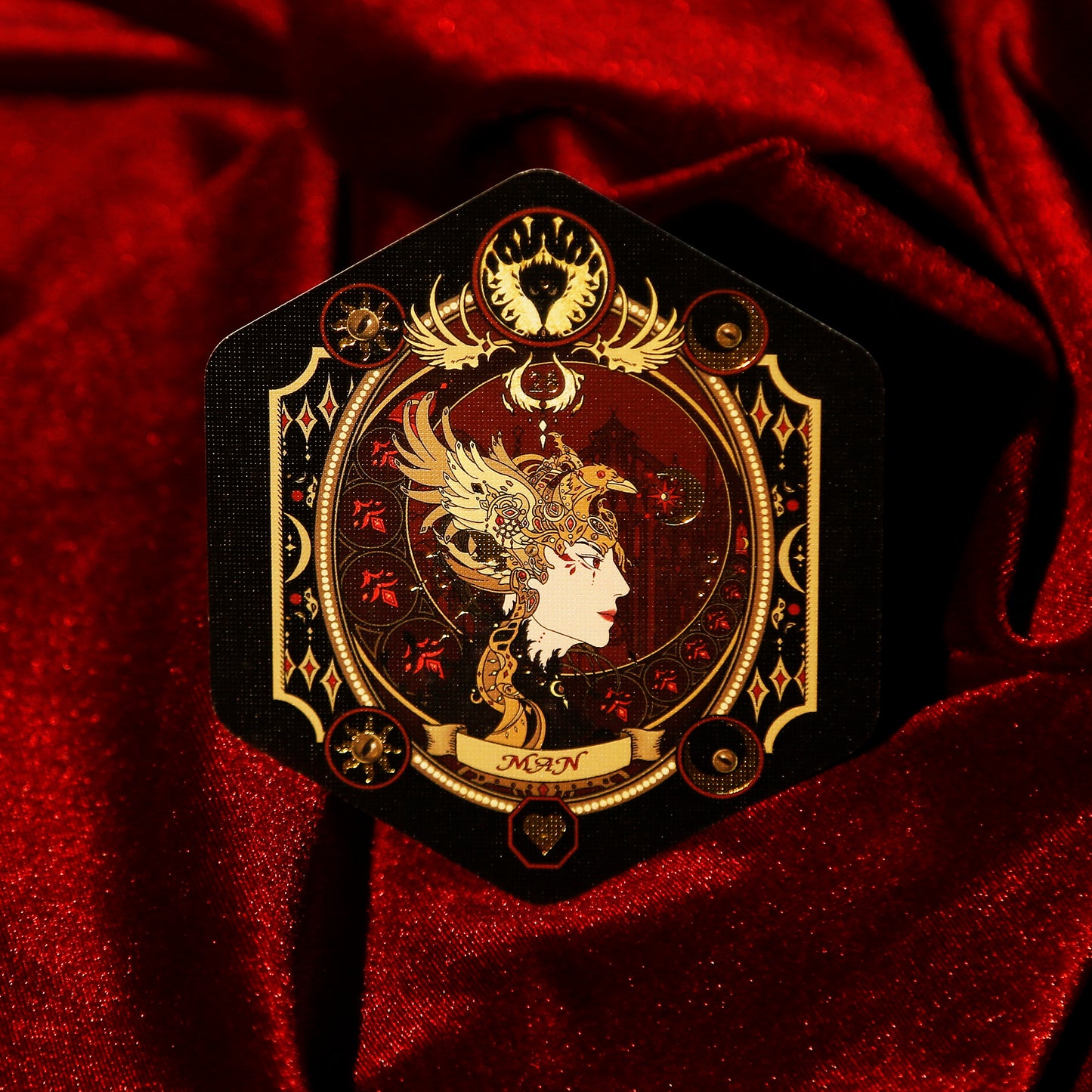 Shadow Night Raven Lenormand