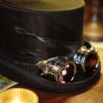 Lord of Mysteries Klein Series Half Top Hat with Light-Up Goggles