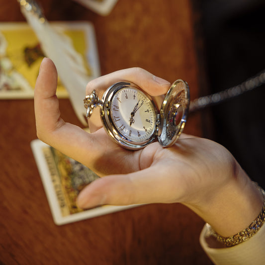 Lord of Mysteries Klein Series Handcrafted Steampunk Quartz Pocket Watch