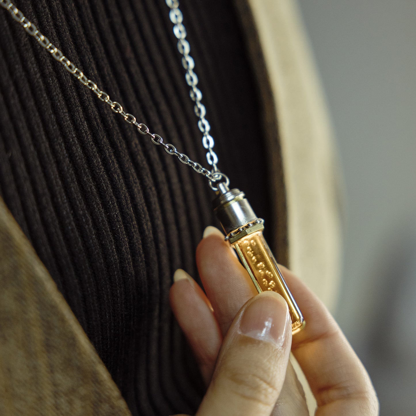 Stellar Wick Handcrafted Steampunk Light-Up Necklace