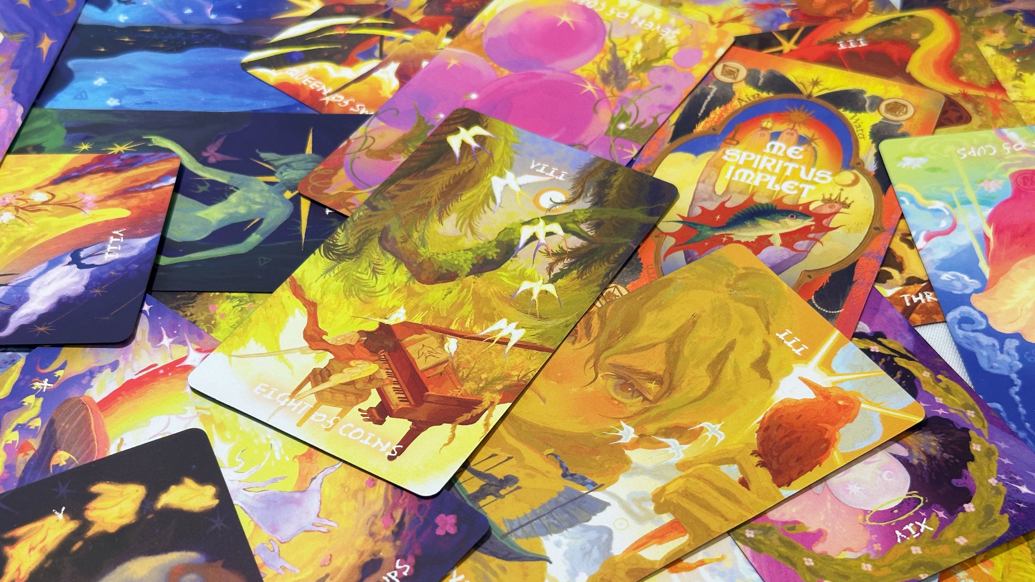 Lux & 78 Nocturnal Veils Tarot – Vermilion Collection