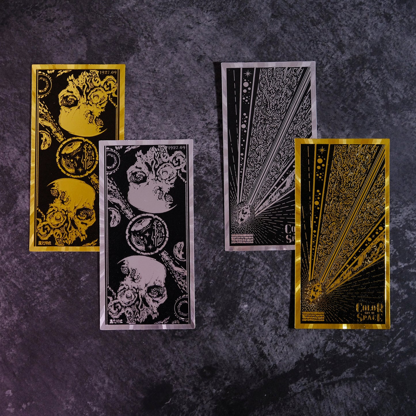 Bookworms from Shaggai Cthulhu Mythos Foil Bookmarks