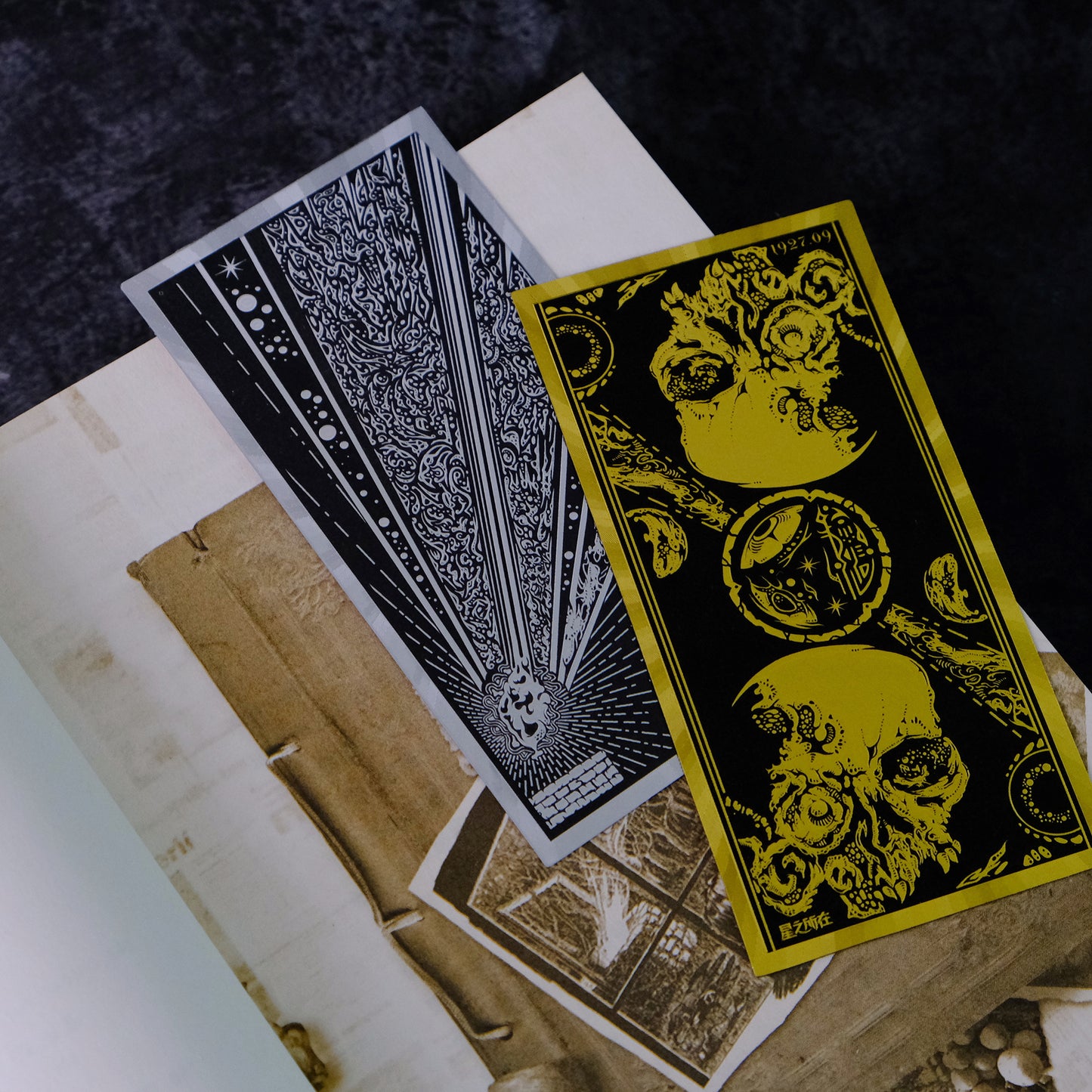 Bookworms from Shaggai Cthulhu Mythos Foil Bookmarks