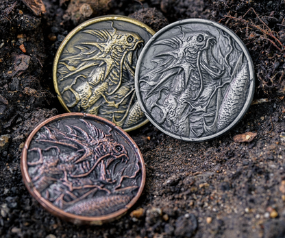 The Myth of Cthulhu Collectible Metal Coins