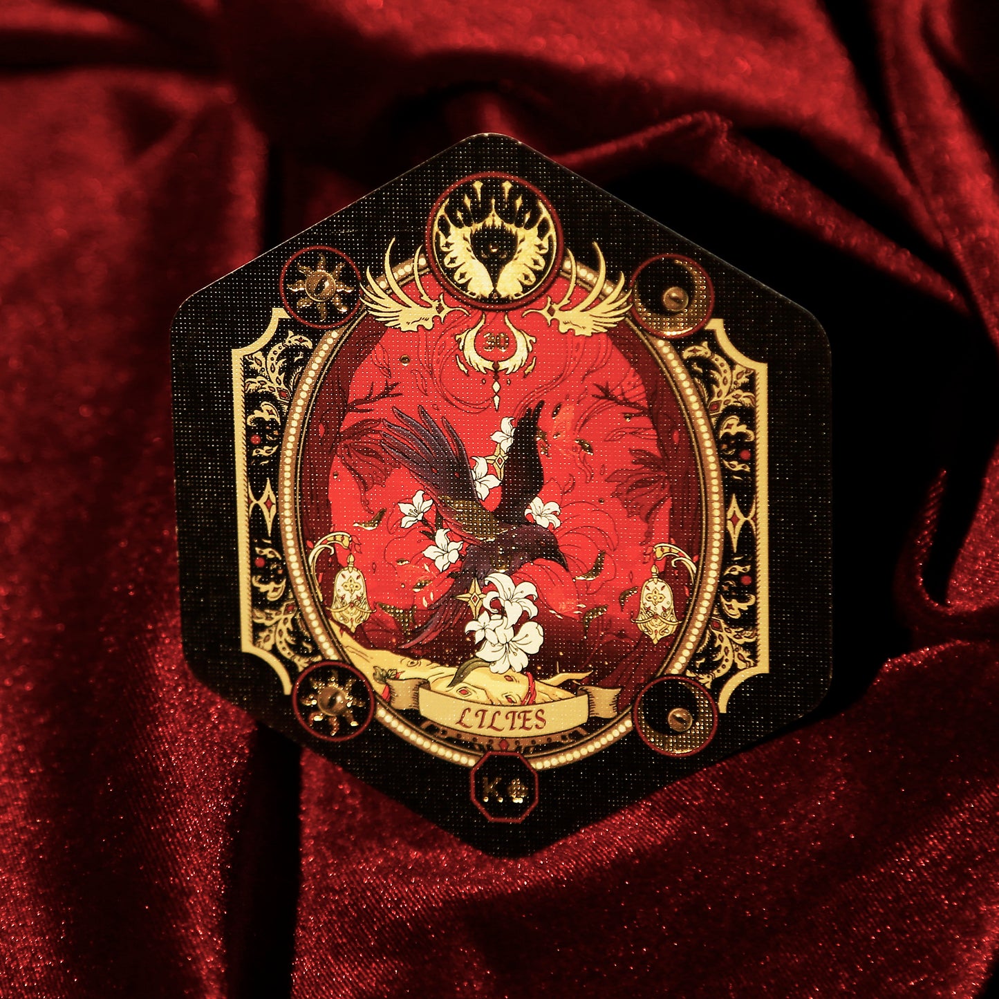 Shadow Night Raven Lenormand