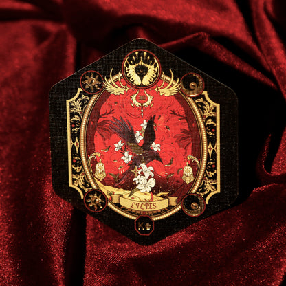 Shadow Night Raven Lenormand