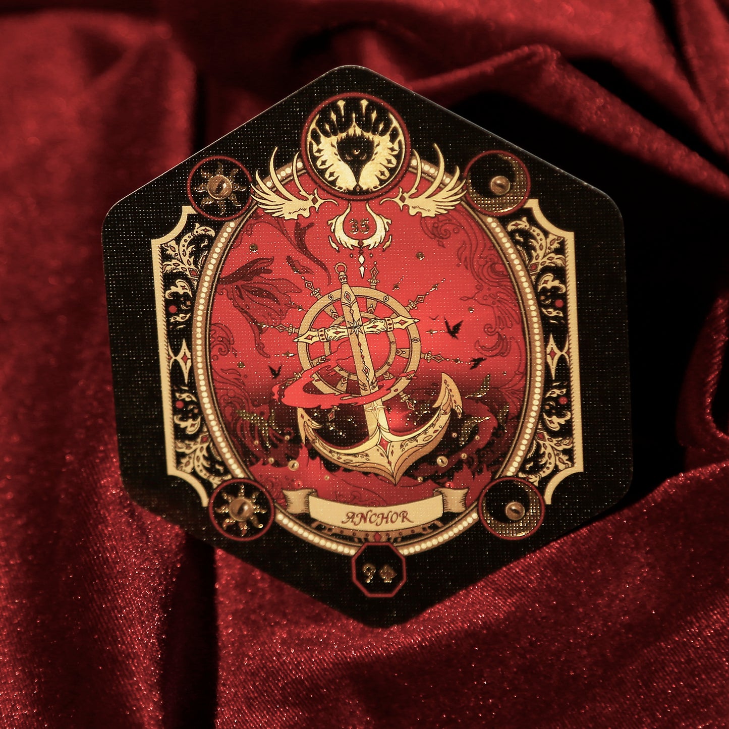 Shadow Night Raven Lenormand