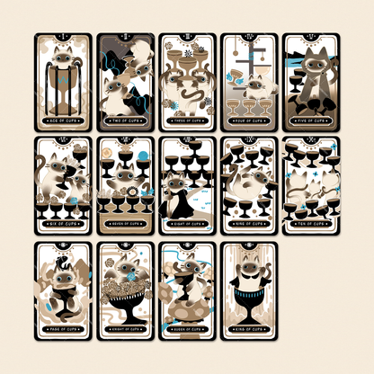 Mocha Siamese Tarot