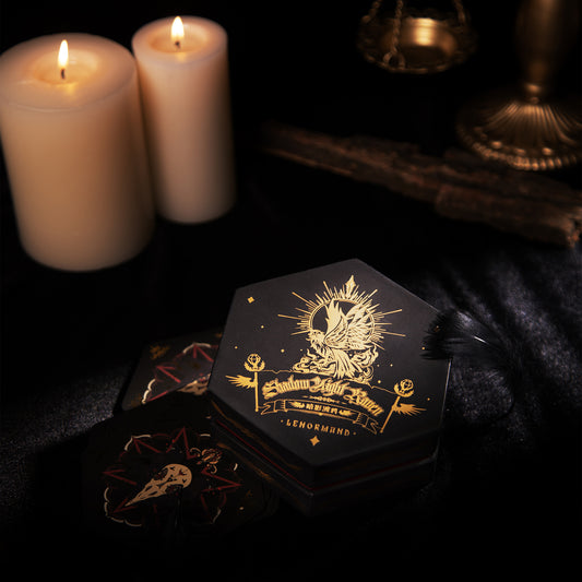 Shadow Night Raven Lenormand