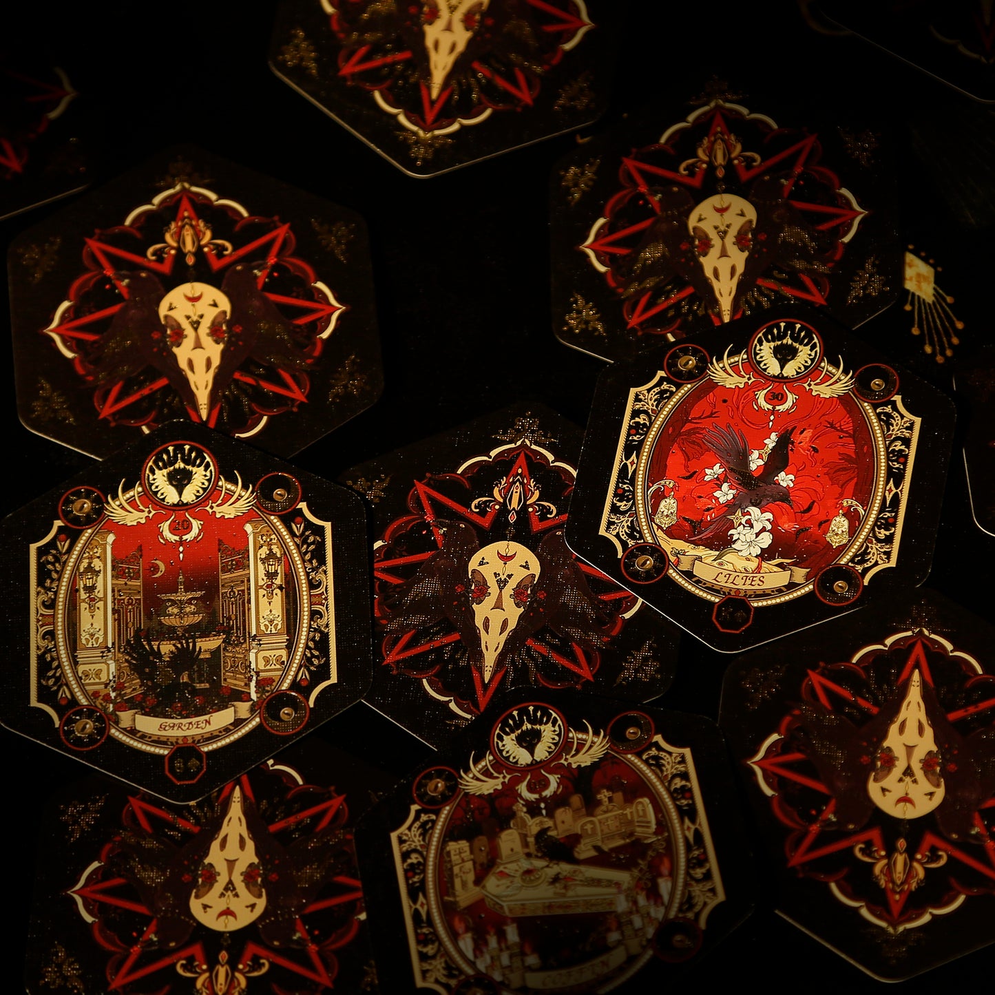 Shadow Night Raven Lenormand