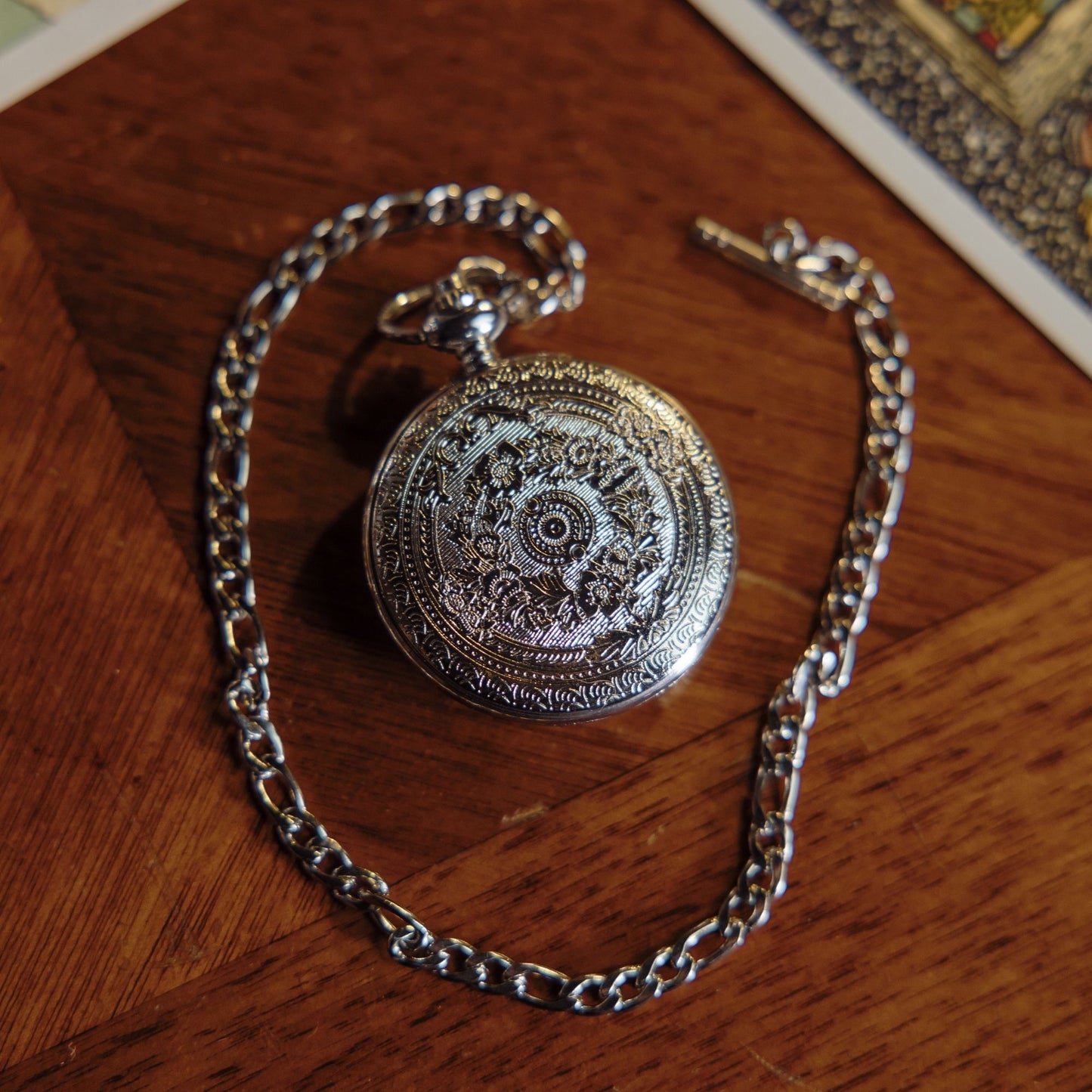 Lord of the Mysteries Klein Series Silver Pocket Watch