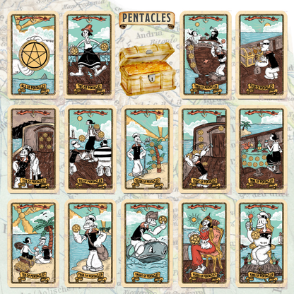 Sailor's Arcana: Popeye Inspired Tarot Deck