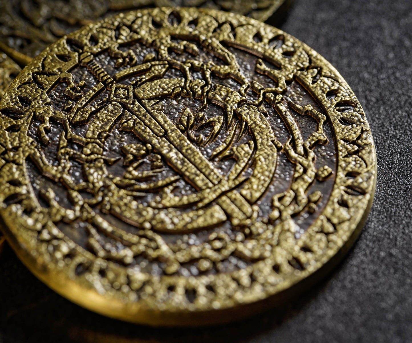Four Elements Cthulhu Mythos Metal Coins