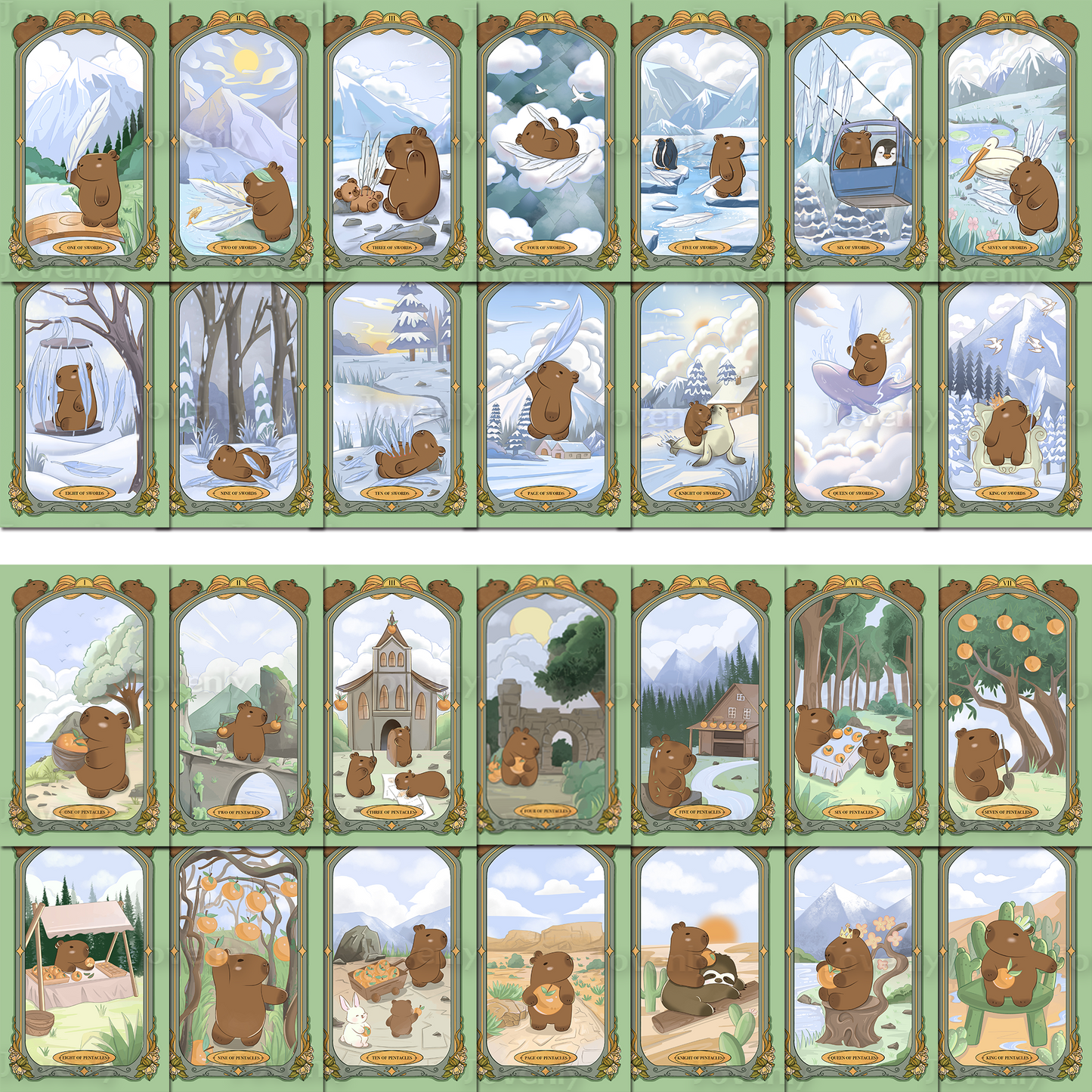 Capybara Tarot