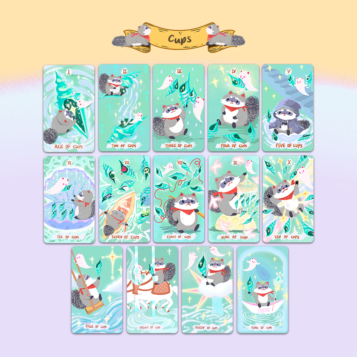 Little Raccoon Tarot