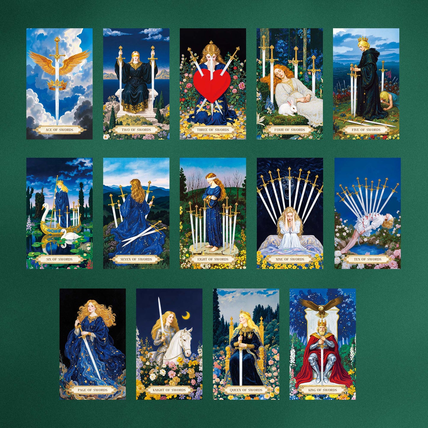 Moonshadow Floral Vow Tarot