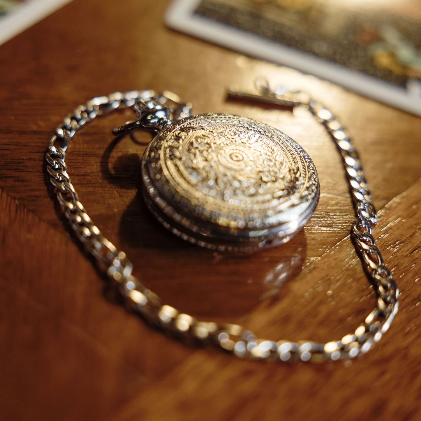 Lord of the Mysteries Klein Series Silver Pocket Watch