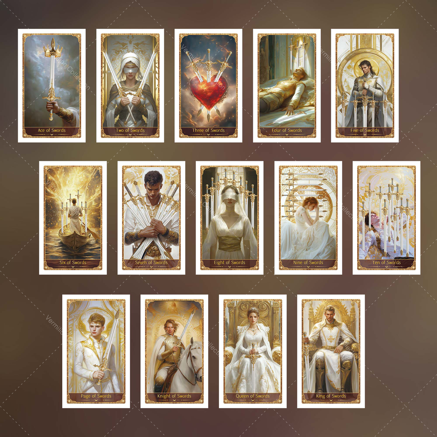 Golden Wheel Guardian Tarot