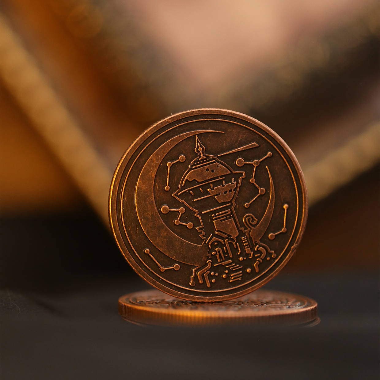 Etches of Time Cthulhu Mythos Metal Coins