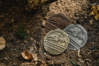 The Age of Dinosaurs Collectible Metal Coins