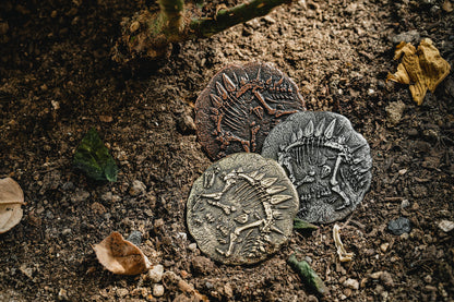 The Age of Dinosaurs Collectible Metal Coins