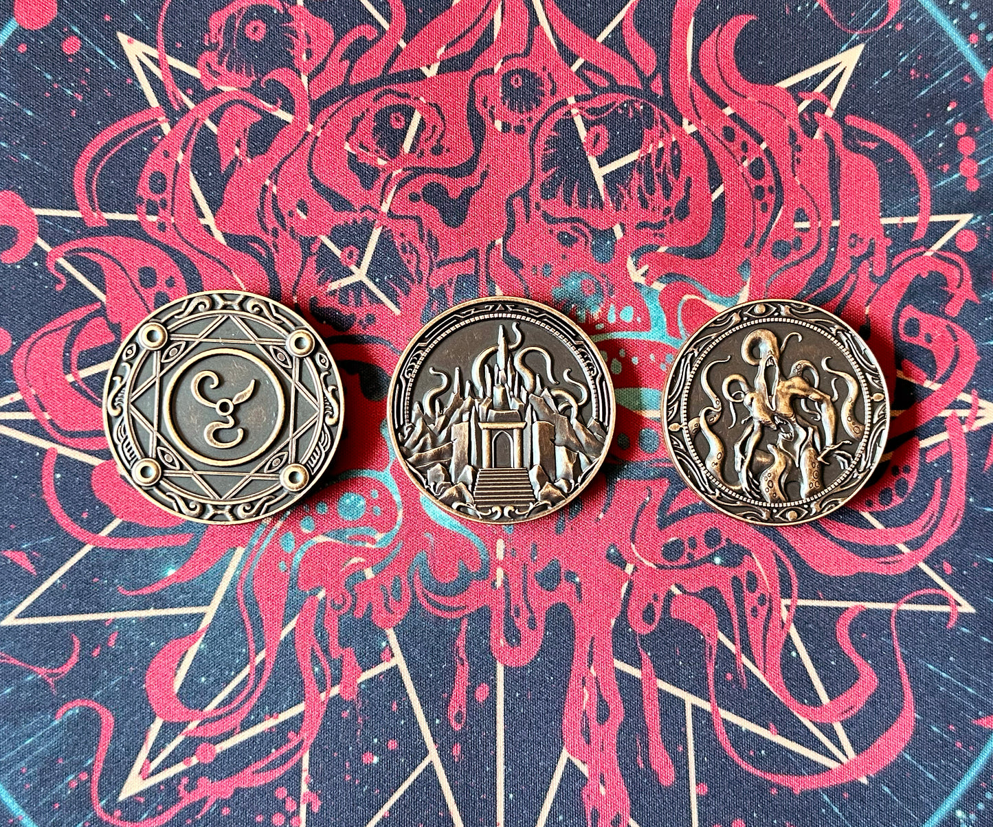 The Hymn to Cthulhu Collectible Metal Coins