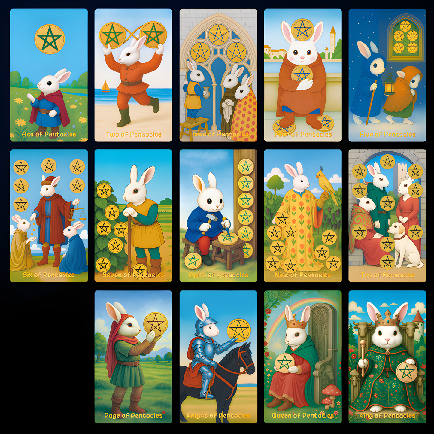 Spirit Moon Rabbit Tarot