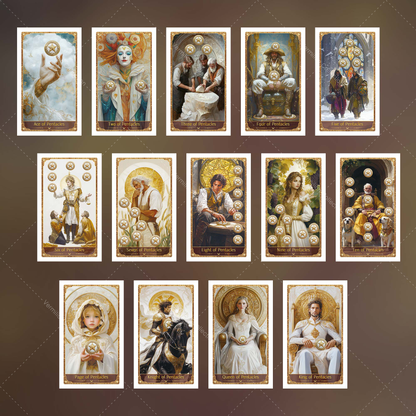 Golden Wheel Guardian Tarot