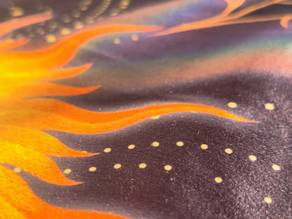 Uno with the Sun Tarot Cloth "Midnight Glow"