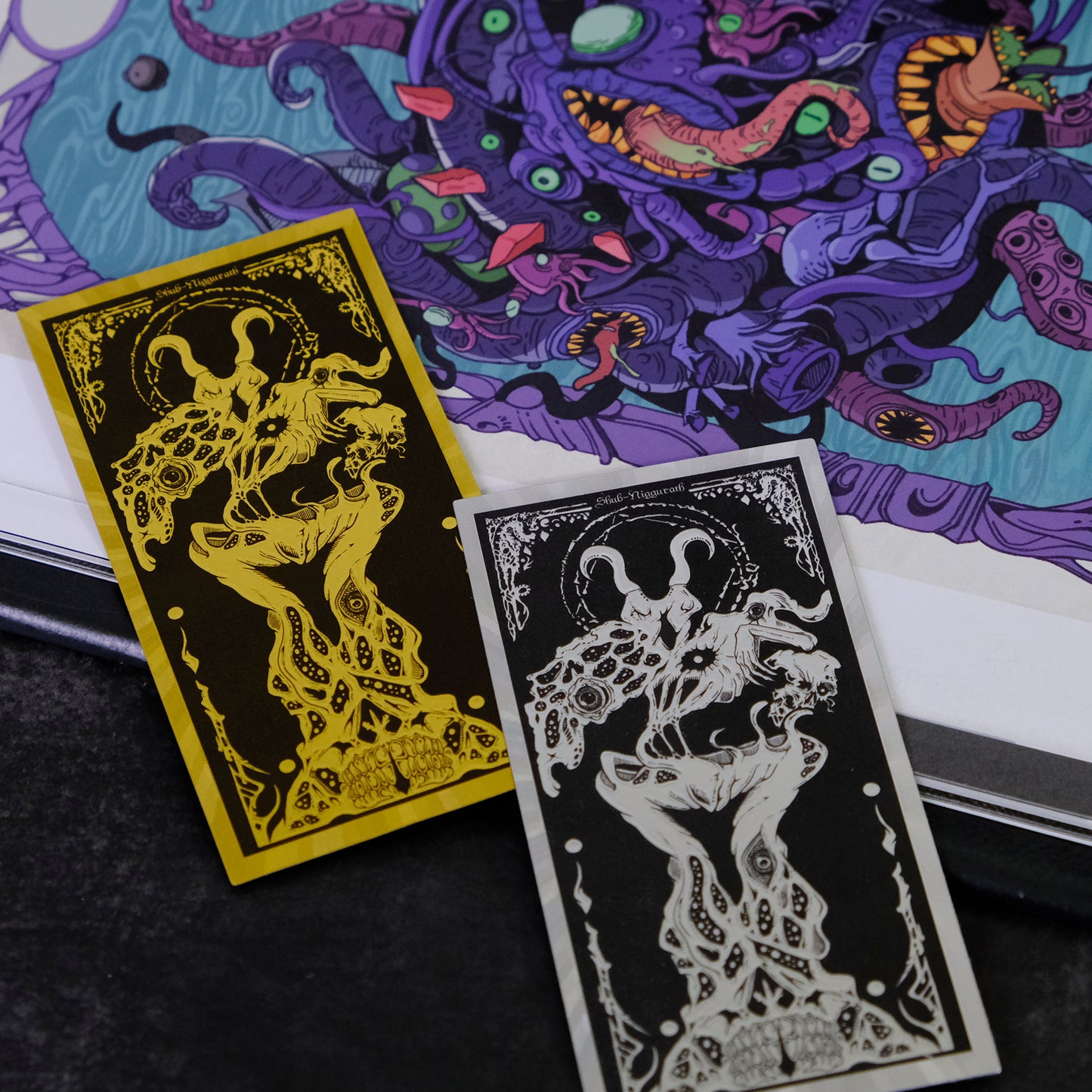 Bookworms from Shaggai Cthulhu Mythos Foil Bookmarks