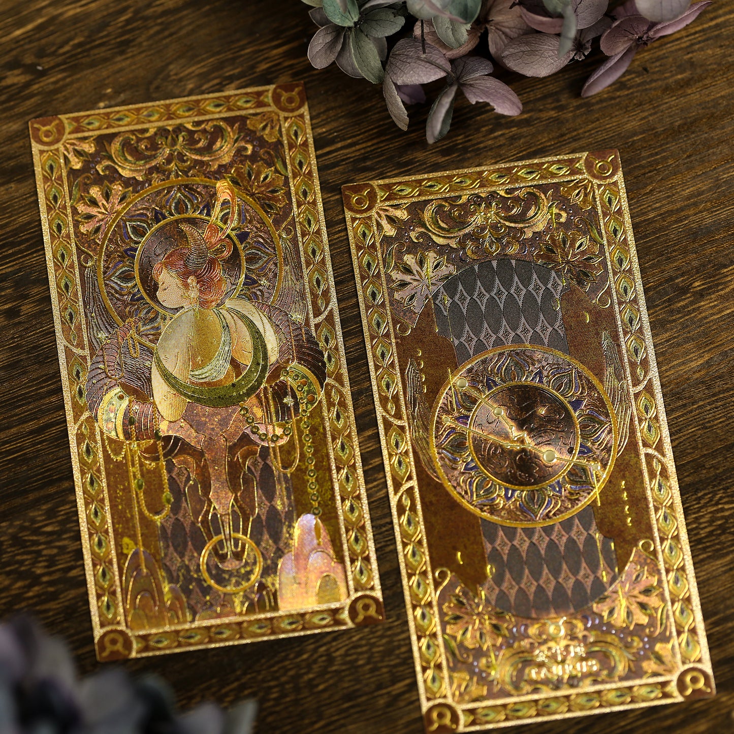 Yancai Zodiac Foil Bookmarks