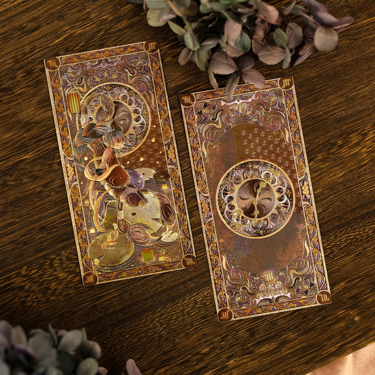 Yancai Zodiac Foil Bookmarks